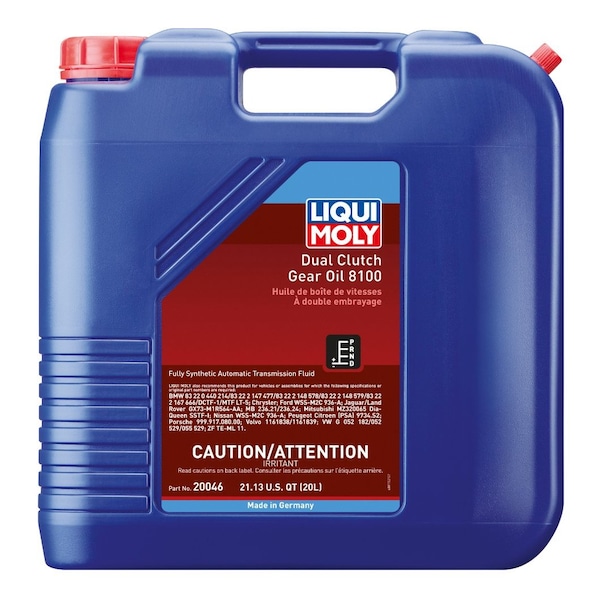 Liqui Moly Dual Clutch Gear Oil 8100, 20 Liter, 20046 20046 Zoro
